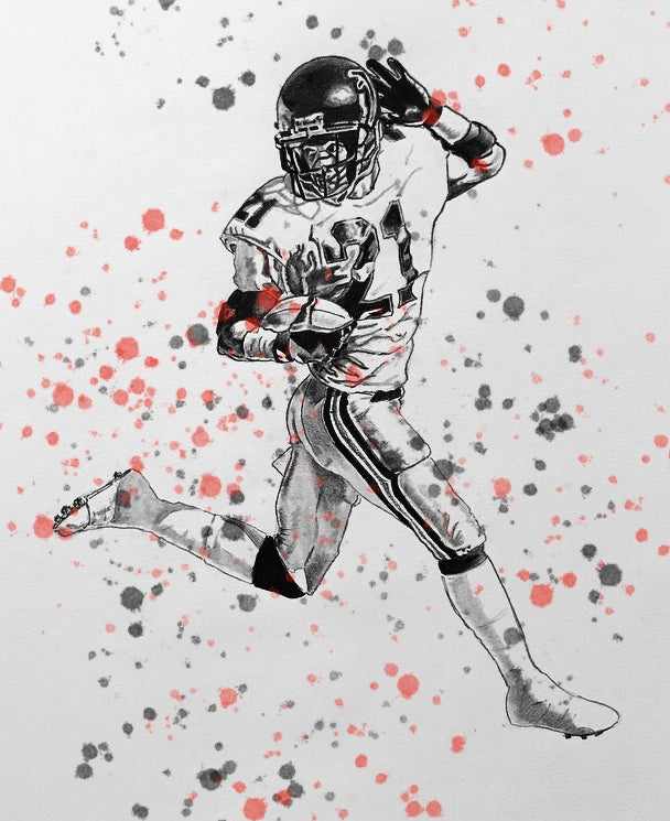 Deion Sanders San Francisco 49ers Pixel Art 1 Mixed Media by Joe Hamilton -  Fine Art America